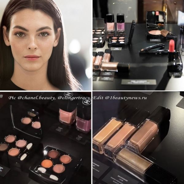 Видео-свотчи палетки теней для век Chanel Les 4 Ombres Eyeshadow Palette 354 Warm Memories Desert Dream Makeup Collection Spring 2020 — Swatches