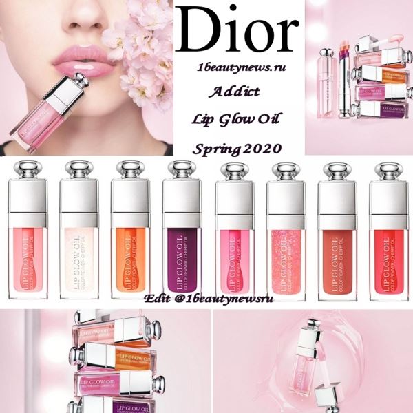 Весенняя коллекция макияжа Dior Glow Vibes Makeup Collection Spring 2020: промо-фотографии